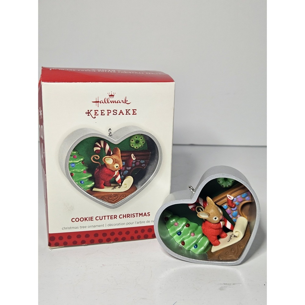 Hallmark Keepsake 2013 Cookie Cutter Christmas Ornament 2nd in Series Mouse